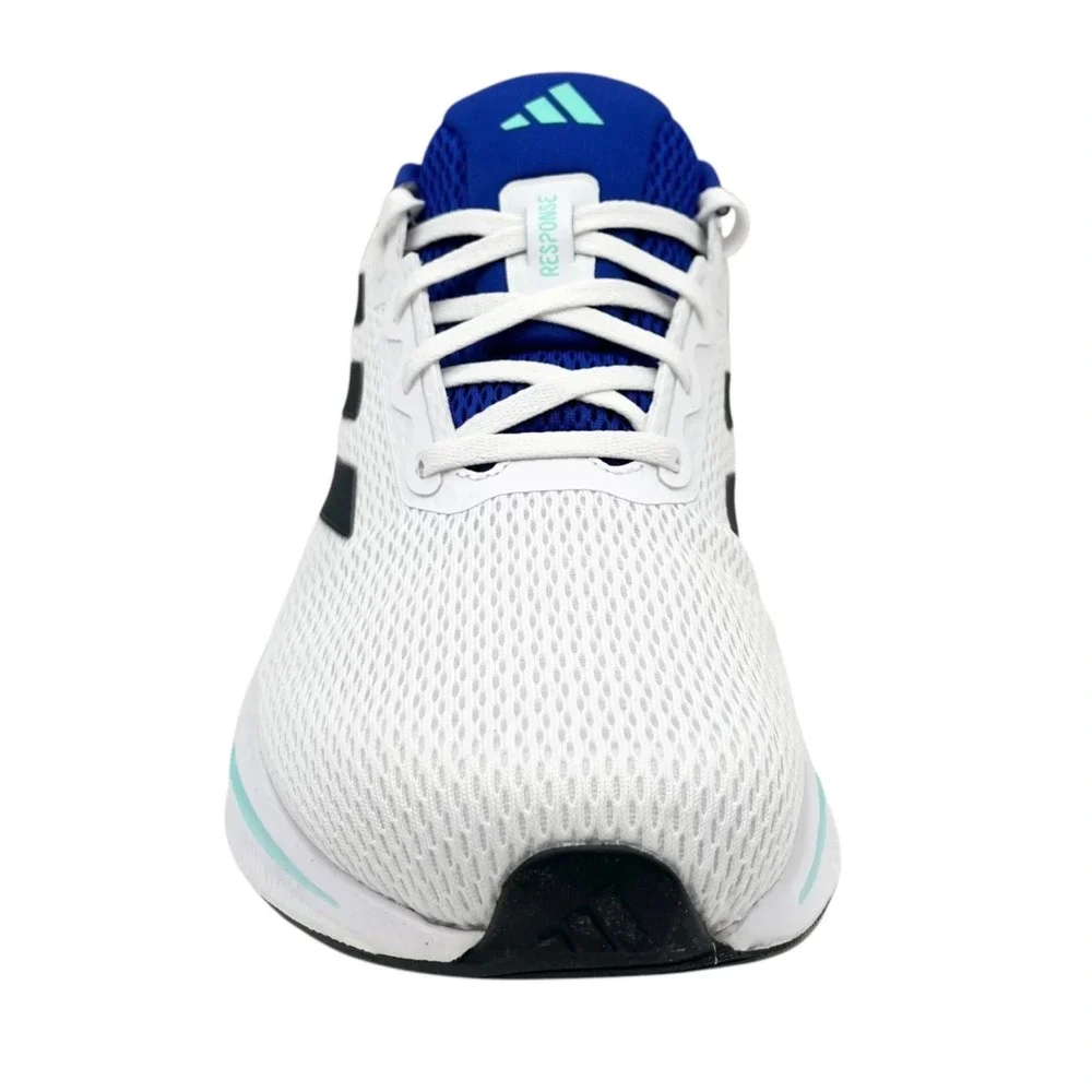 adidas Mens Response Athletic Running‎ Shoe Size 9.5 White/Aurora Ink/Flash Aqua